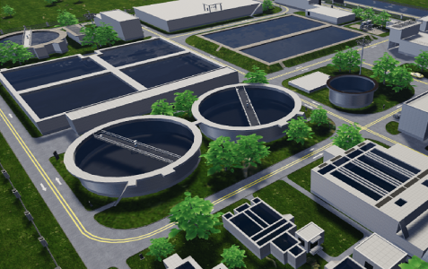 污水处理厂工艺感知与数字化监测